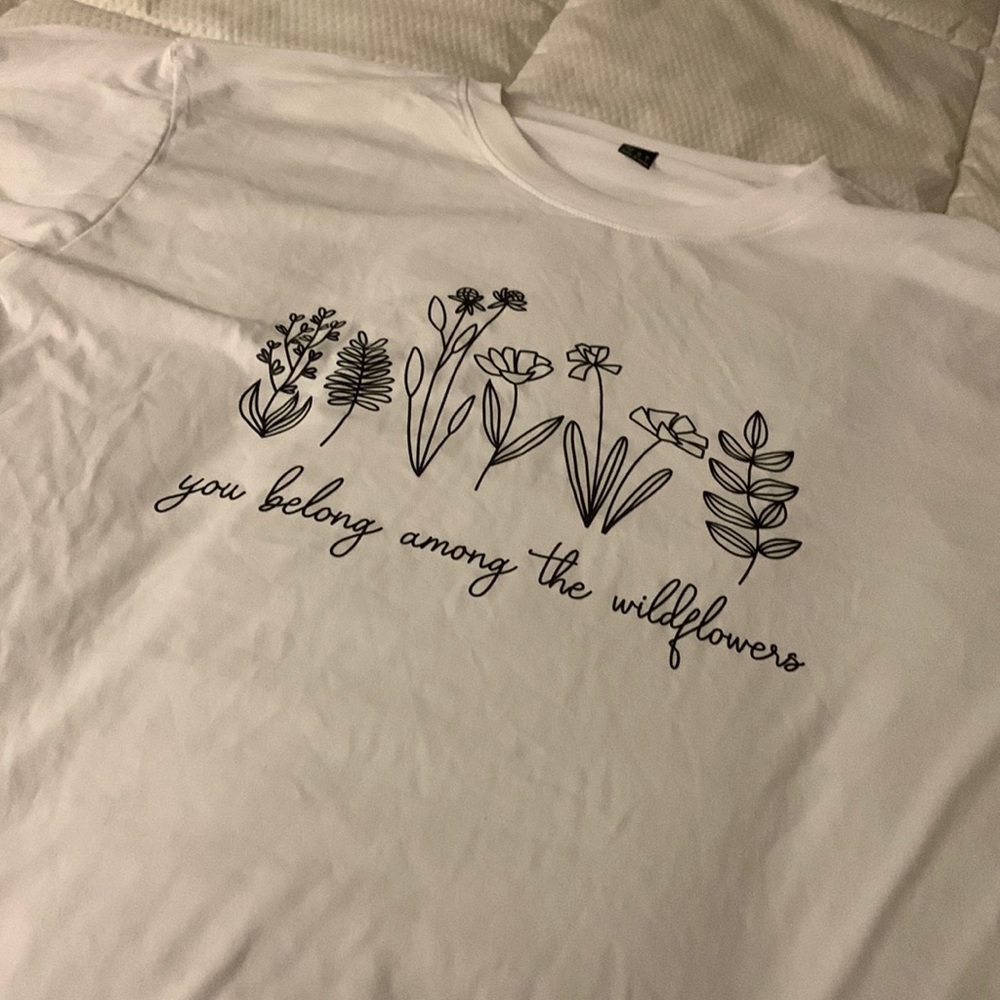 Shein oversized tee size small